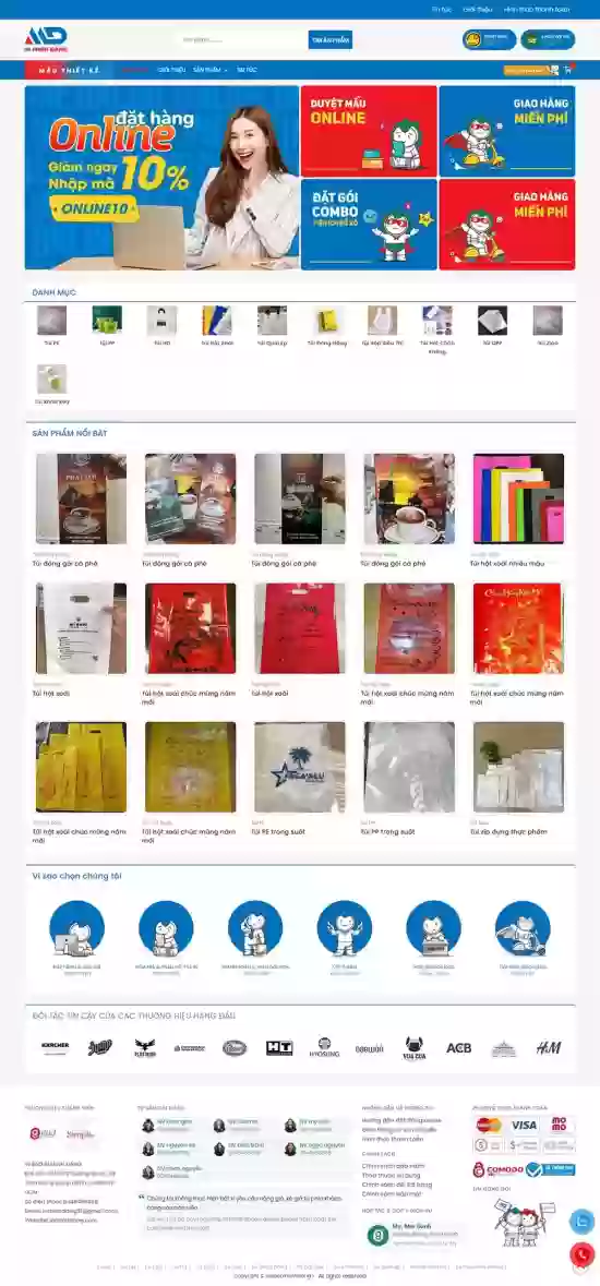 Mẫu web in ấn bao bì 13