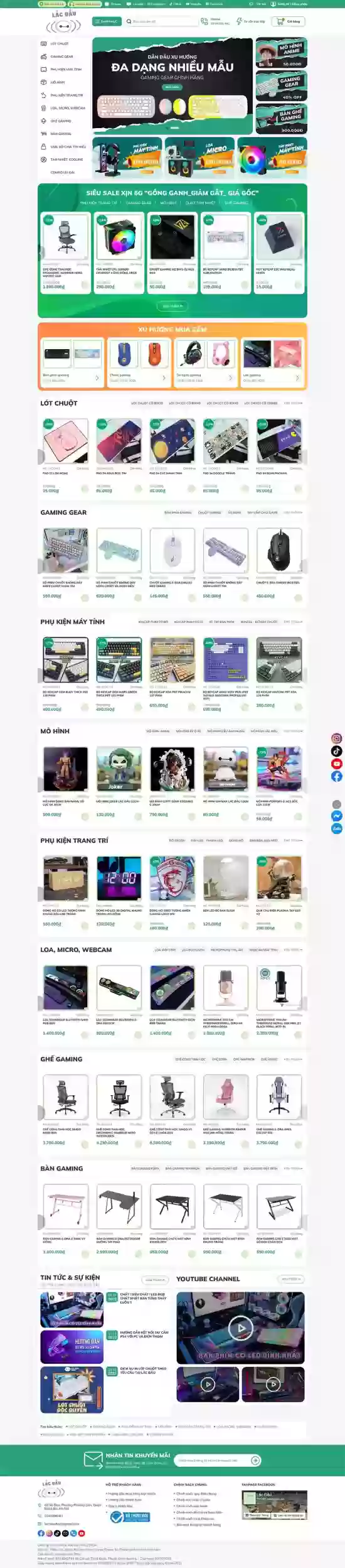 Mẫu website công nghệ 15