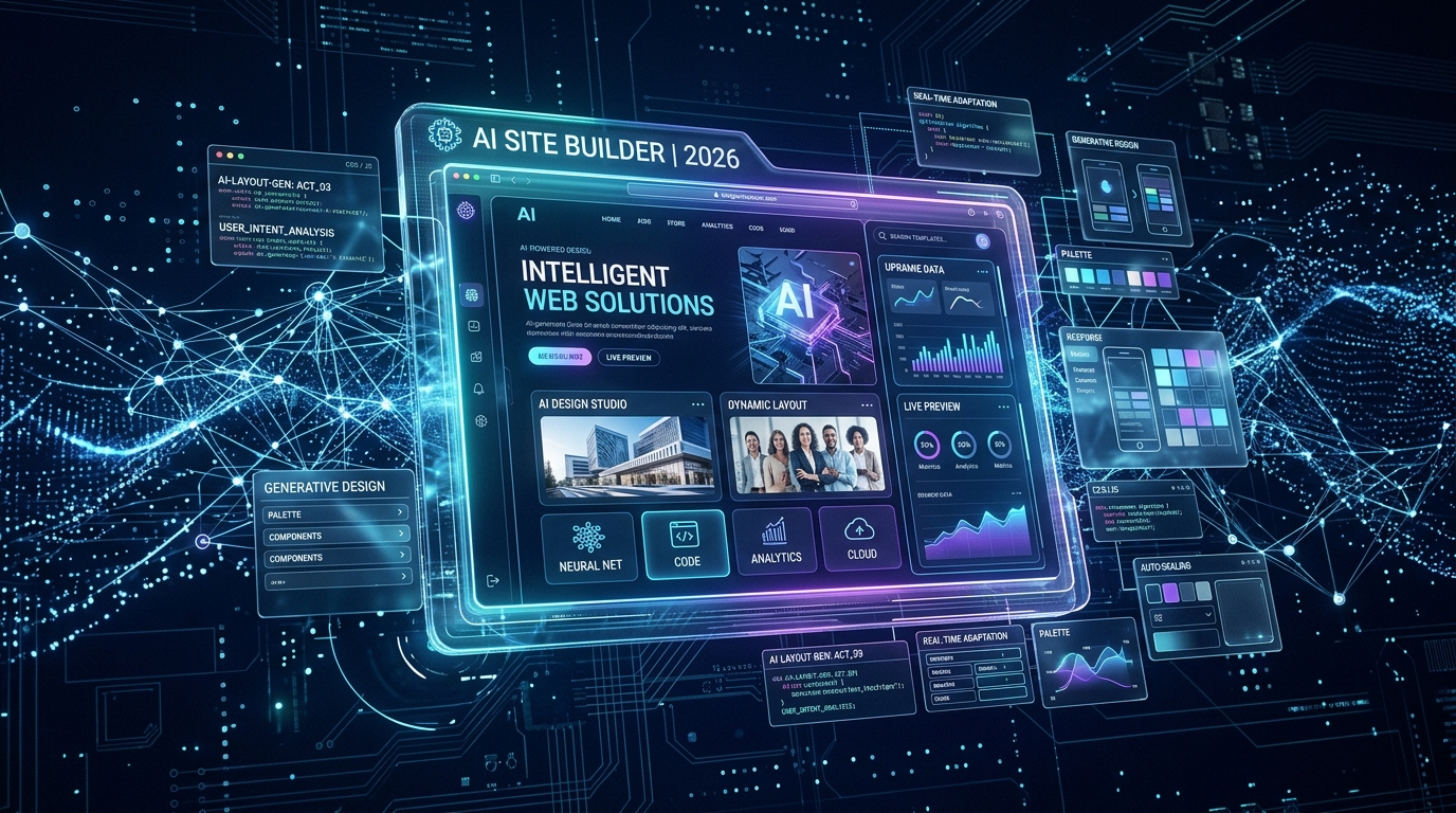 Thiết kế website ứng dụng AI 2026: xu hướng web thông minh