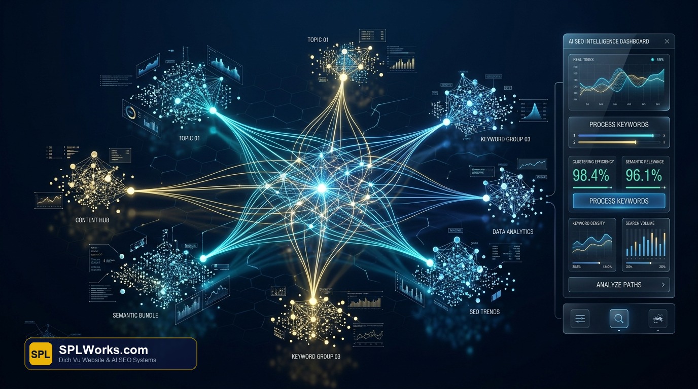 Keyword Clustering là gì? Gom cụm từ khóa bằng AI 2026