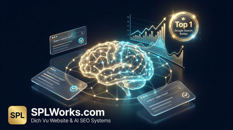 Nội dung AI có lên top Google được không? 6 bước triển khai 2026